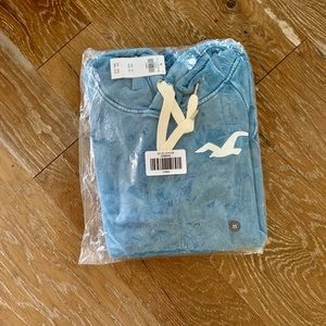 Hollister Distressed Hooded Sweatshirt